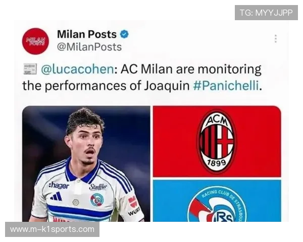 华金·帕尼切利射手榜排名第二，斯特拉斯堡攻击线多点开花